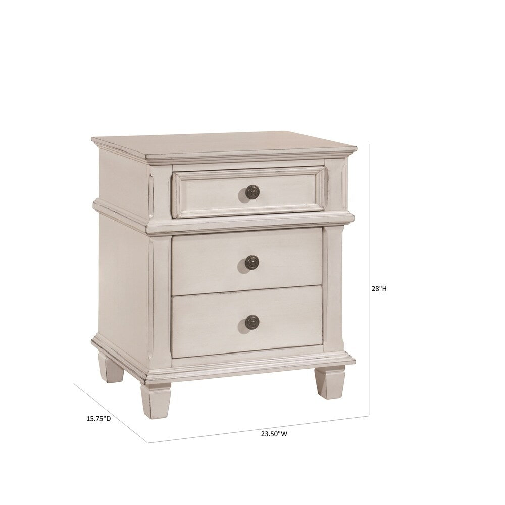 Coaster Furniture Carolina Antique White 5-piece Panel Bedroom Set