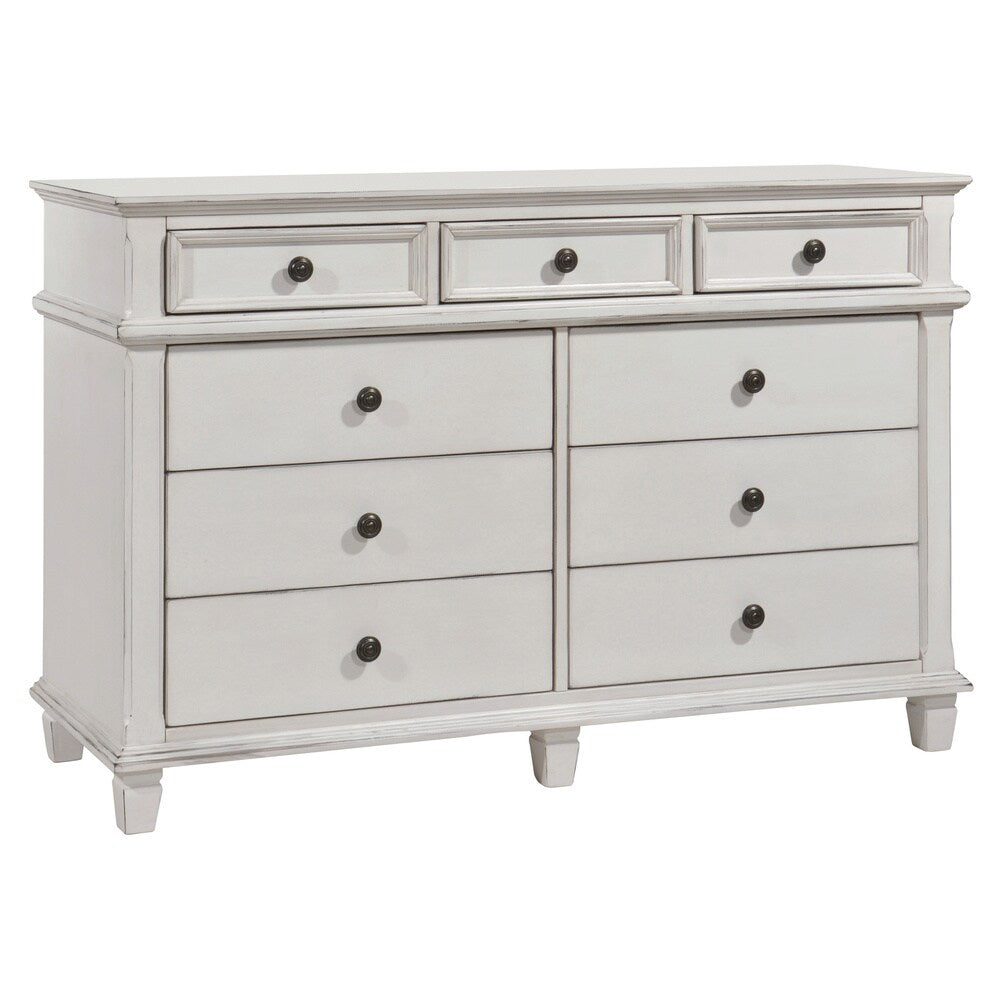 Coaster Furniture Carolina Antique White 5-piece Panel Bedroom Set