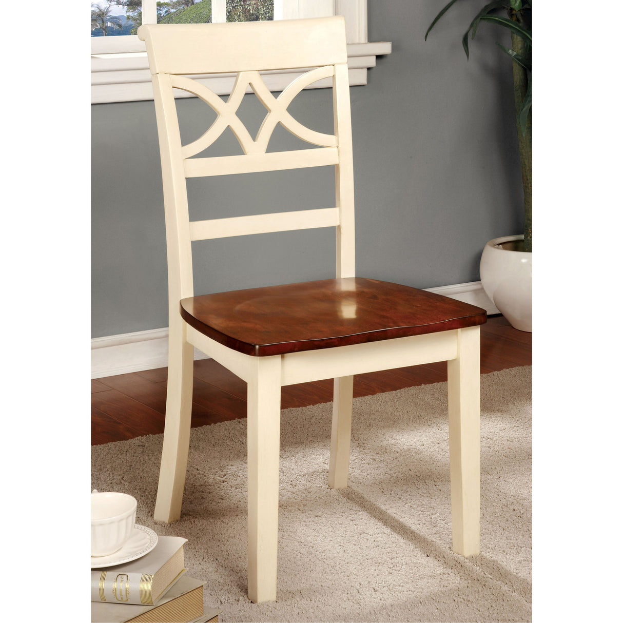 The Gray Barn Hickory Homestead Farmhouse Dining Chairs (Set of 2)