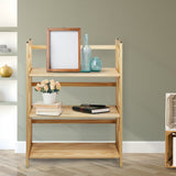 Copper Grove Jaborosa 3-shelf Folding Stackable Bookcase
