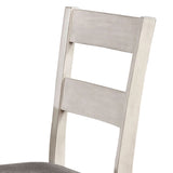 The Gray Barn Lyndale Farmhouse White Dining Chairs (Set of 2)