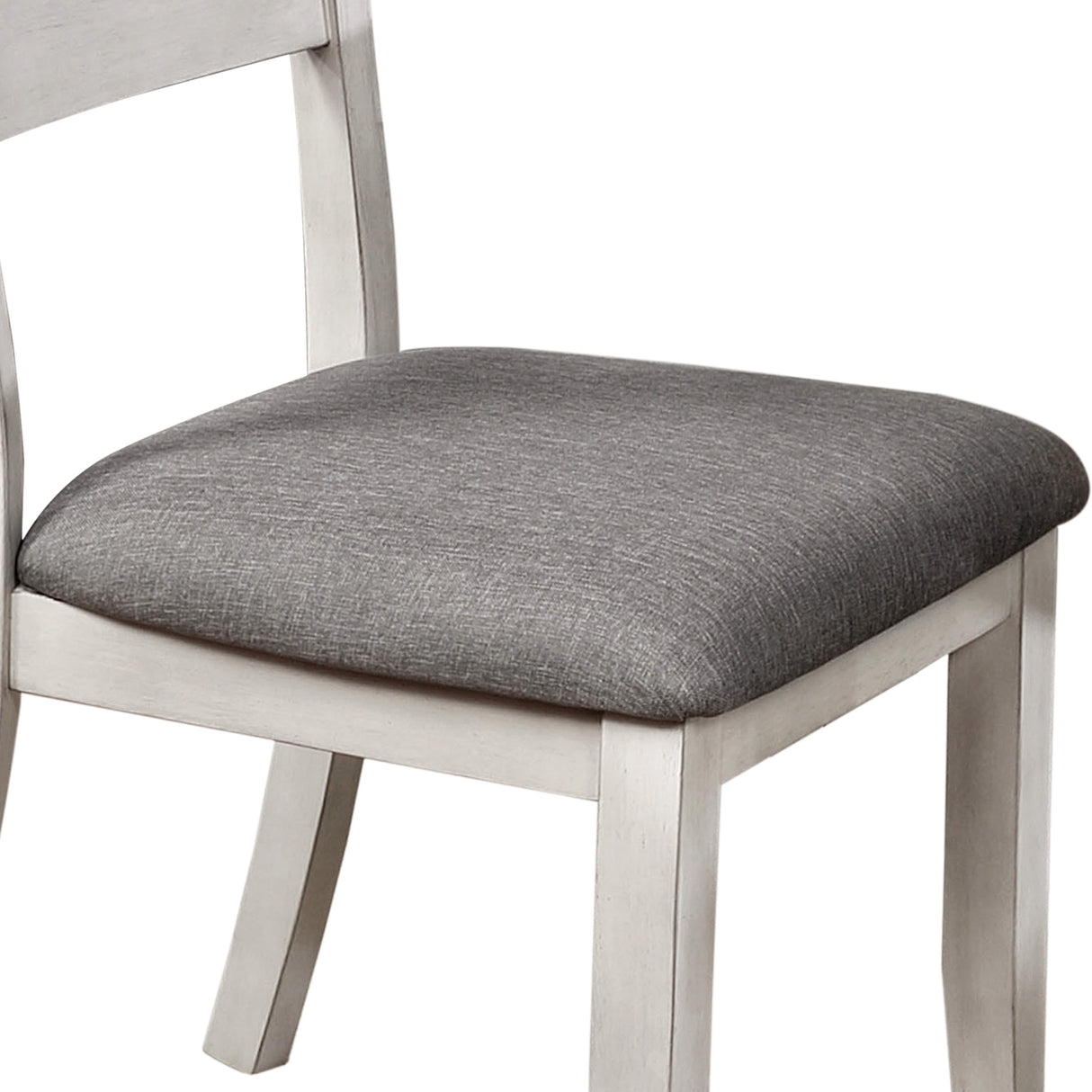 The Gray Barn Lyndale Farmhouse White Dining Chairs (Set of 2)