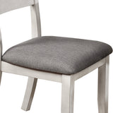 The Gray Barn Lyndale Farmhouse White Dining Chairs (Set of 2)