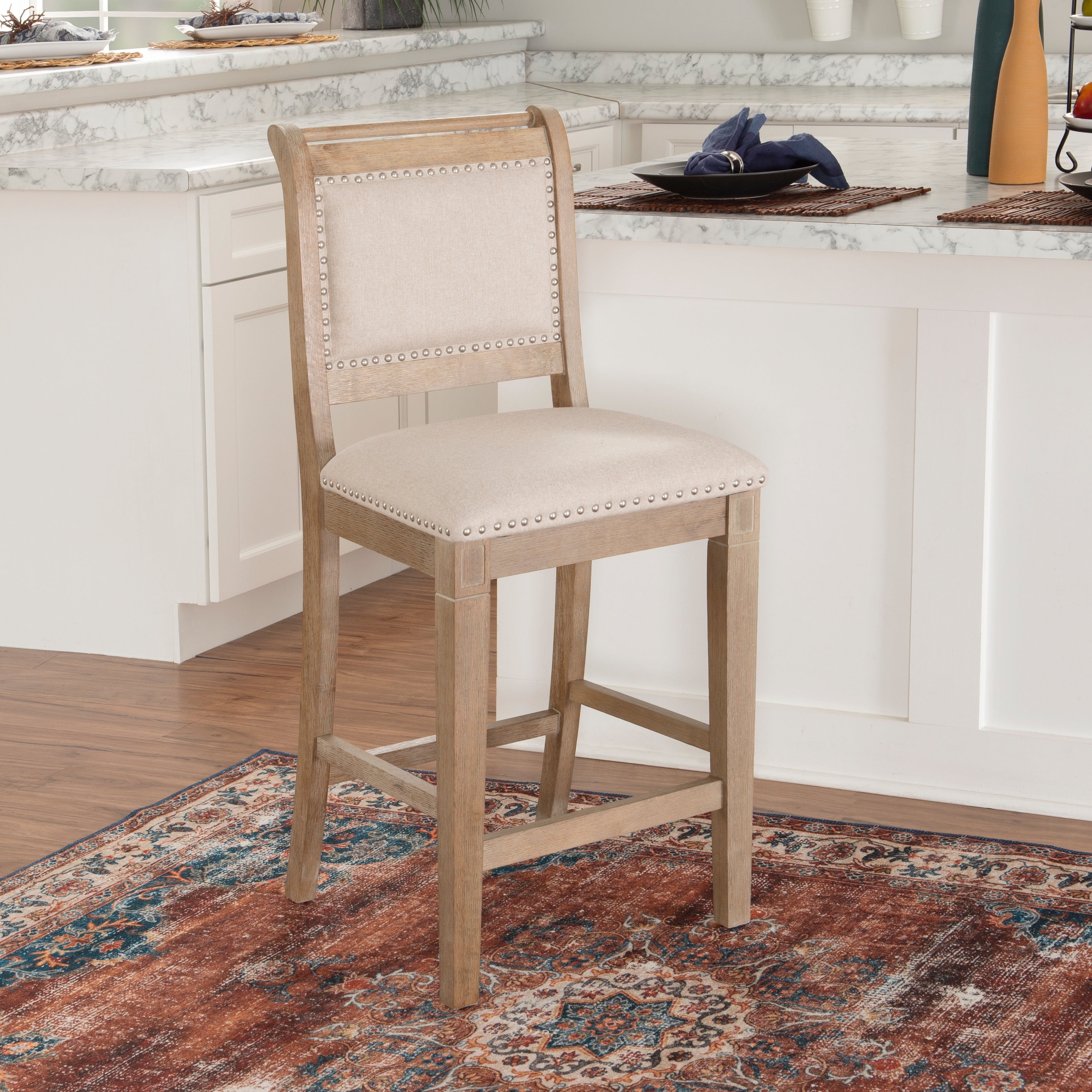 The Gray Barn Natural Farmhouse 26 inch Counter Stool
