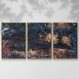 The Japanese Bridge #2 - Multi Piece Framed Canvas