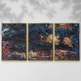 The Japanese Bridge #2 - Multi Piece Framed Canvas