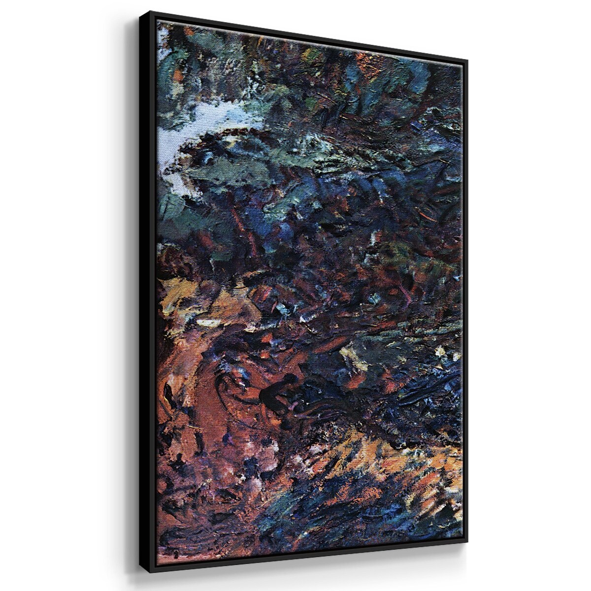The Japanese Bridge #2 - Multi Piece Framed Canvas