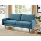The Jasper II Modern Poly Fabric Sofa by Coosy Home