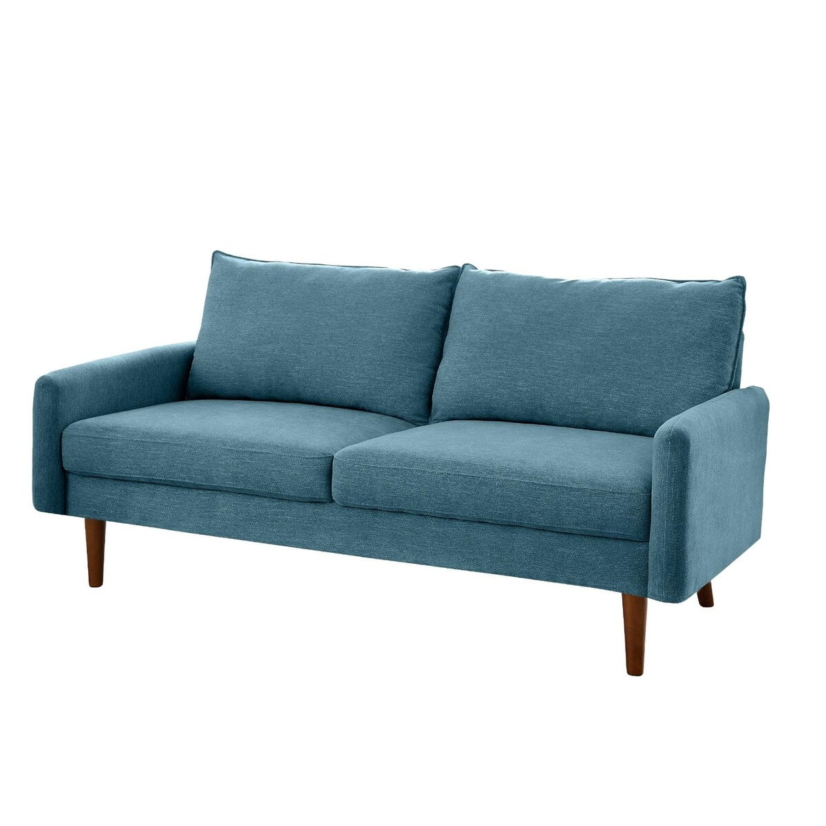 The Jasper II Modern Poly Fabric Sofa by Coosy Home