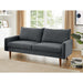 The Jasper II Modern Poly Fabric Sofa by Coosy Home