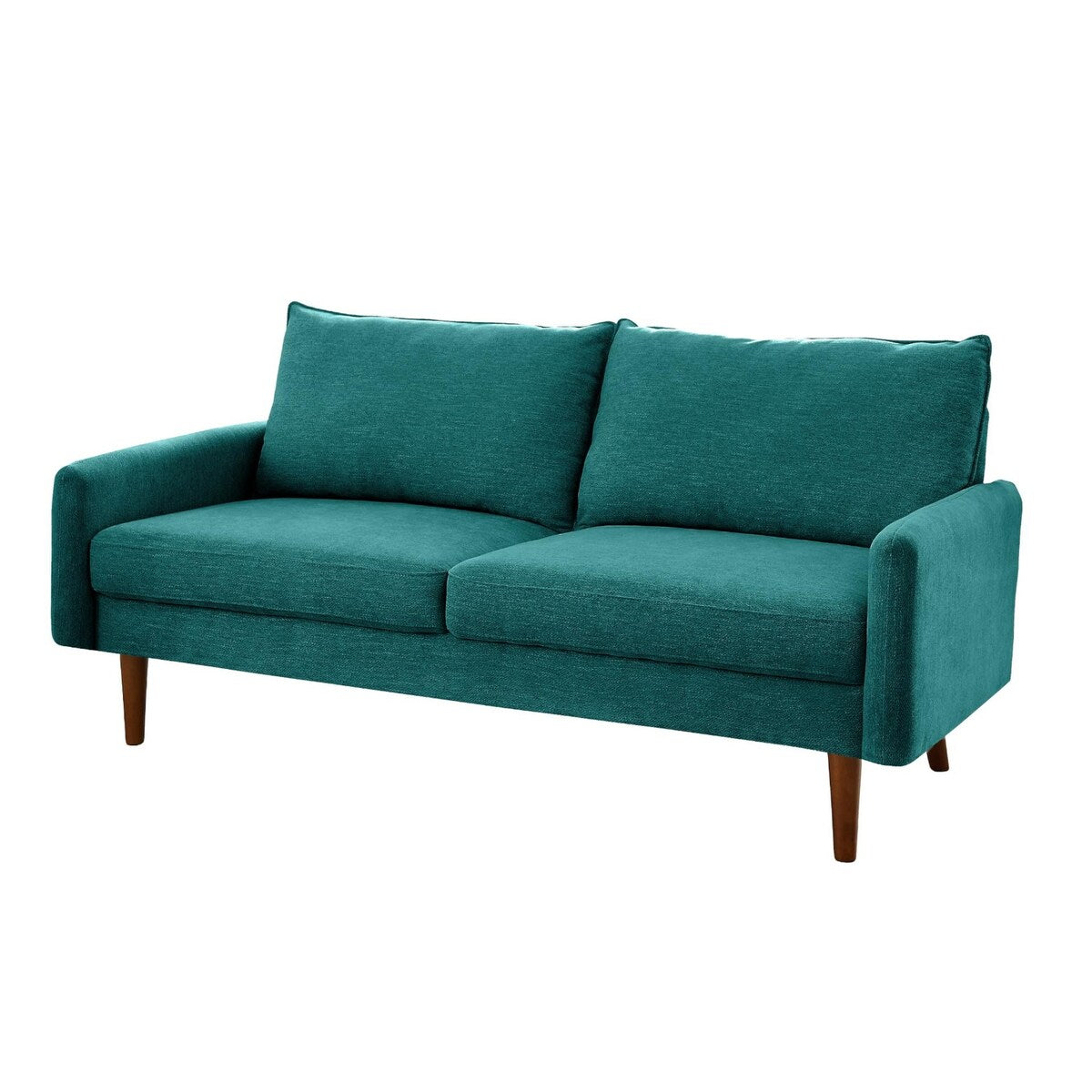 The Jasper II Modern Poly Fabric Sofa by Coosy Home