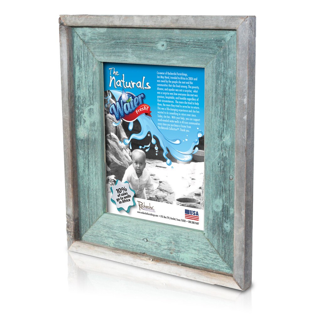 The Natural Jade Recycled/ Reclaimed 4x6-inch Frame