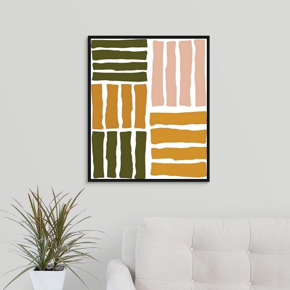 Lines in Earth Tones - Multi-color