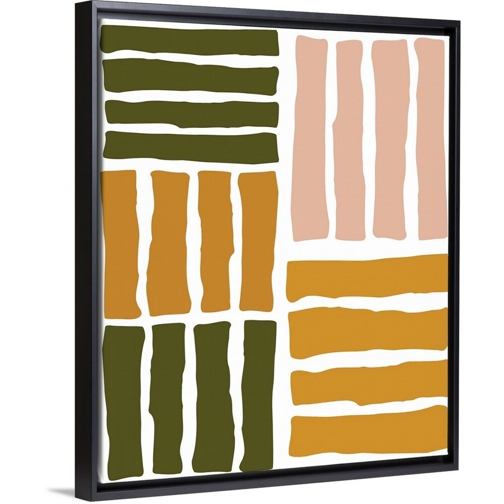 Lines in Earth Tones - Multi-color