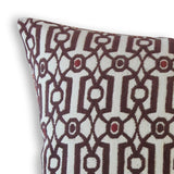The Pillow Collection Saadet Crewel Decorative Throw Pillow