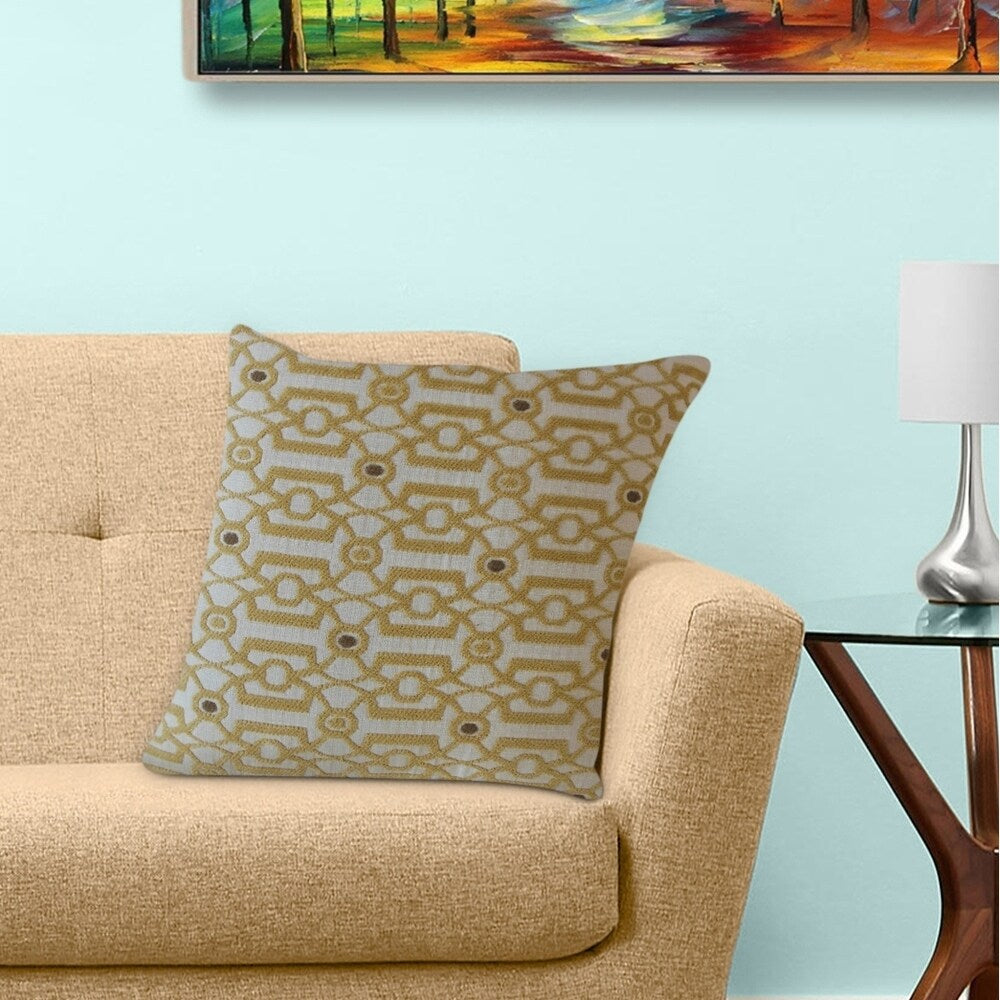 The Pillow Collection Saadet Crewel Decorative Throw Pillow