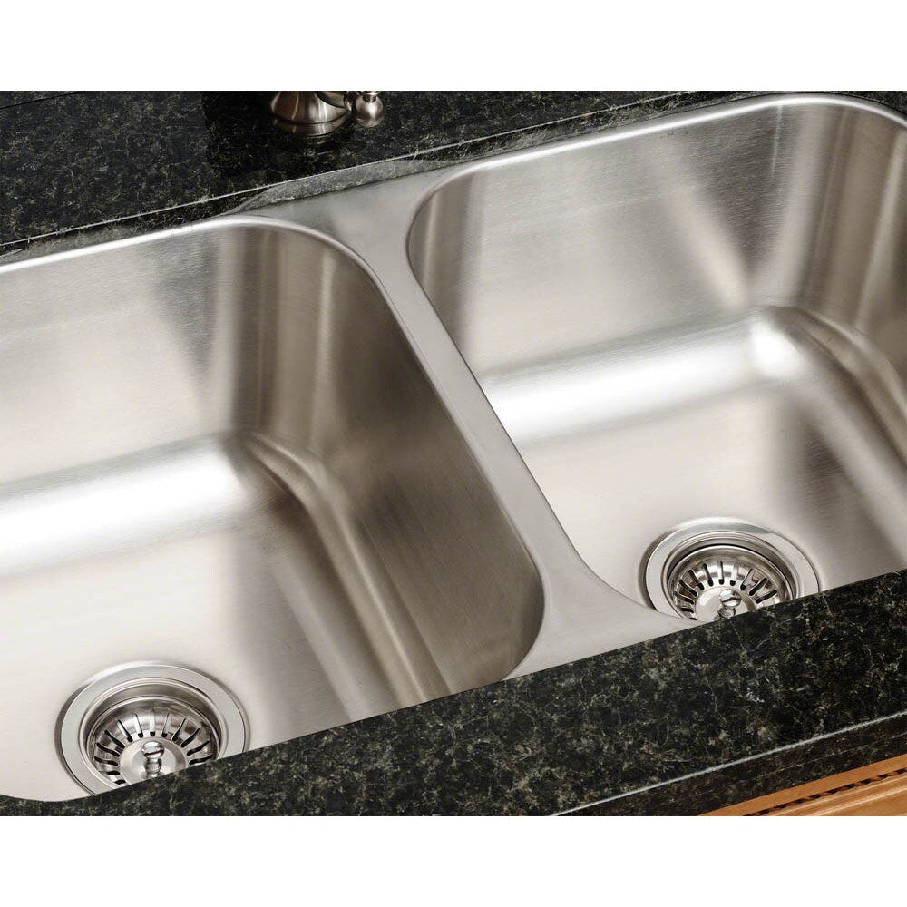 The Polaris Sinks PA205 16-gauge Kitchen Ensemble - Stainless Steel