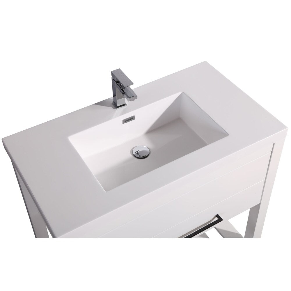 The Poppy 30 Inch Single Bathroom Vanity