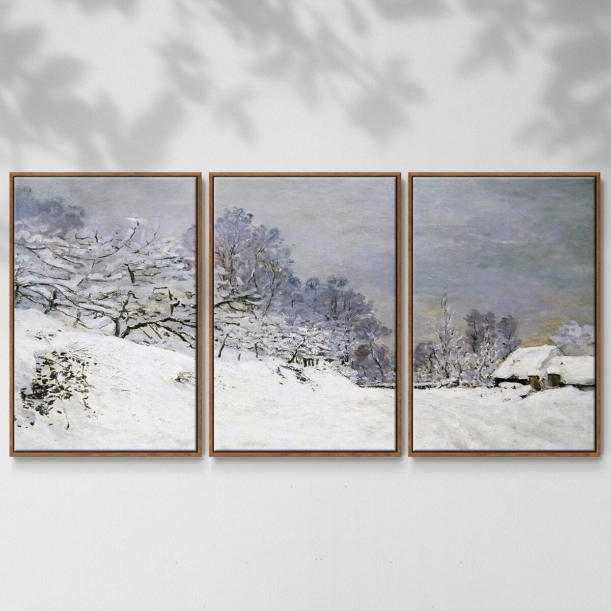 The Road in front of Saint - Multi Piece Framed Canvas