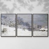 The Road in front of Saint - Multi Piece Framed Canvas