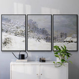 The Road in front of Saint - Multi Piece Framed Canvas
