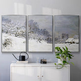 The Road in front of Saint - Multi Piece Framed Canvas
