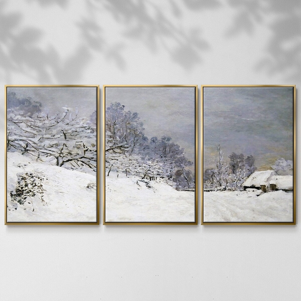 The Road in front of Saint - Multi Piece Framed Canvas