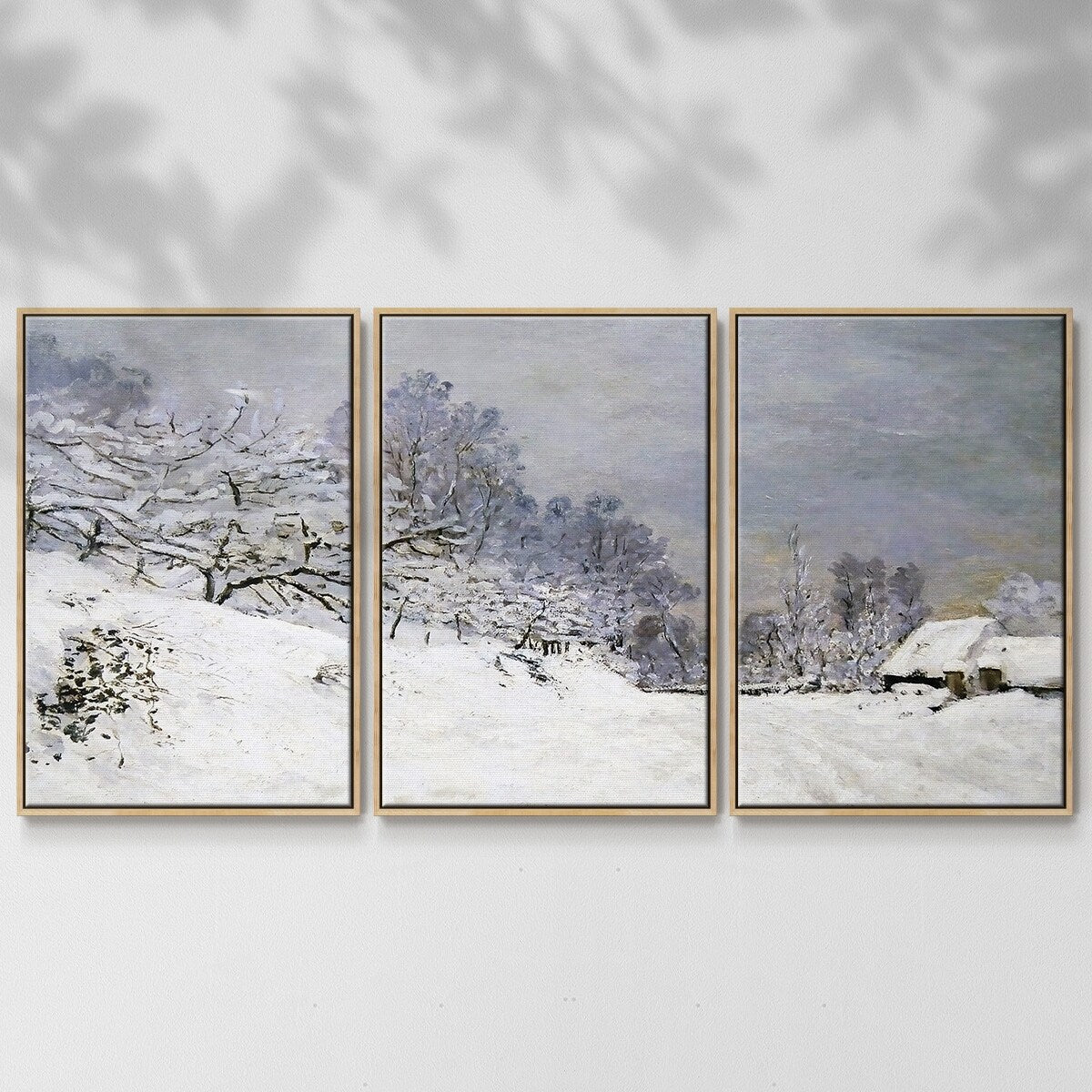 The Road in front of Saint - Multi Piece Framed Canvas