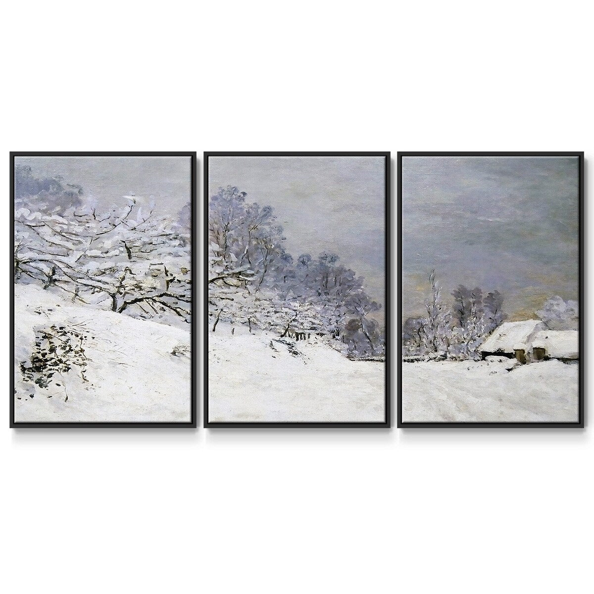 The Road in front of Saint - Multi Piece Framed Canvas