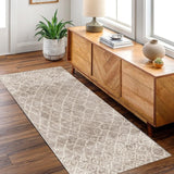 The Rug Collective Nordic Nahla Beige Rug Machine Washable Area Rug