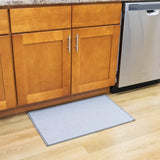 The Sloppy Chef Solid Skid-Resistant Kitchen Rug