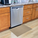 The Sloppy Chef Solid Skid-Resistant Kitchen Rug