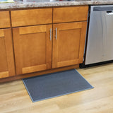 The Sloppy Chef Solid Skid-Resistant Kitchen Rug