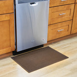 The Sloppy Chef Solid Skid-Resistant Kitchen Rug