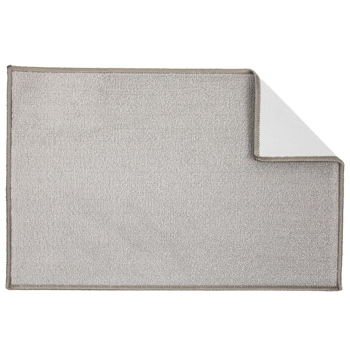 The Sloppy Chef Solid Skid-Resistant Kitchen Rug