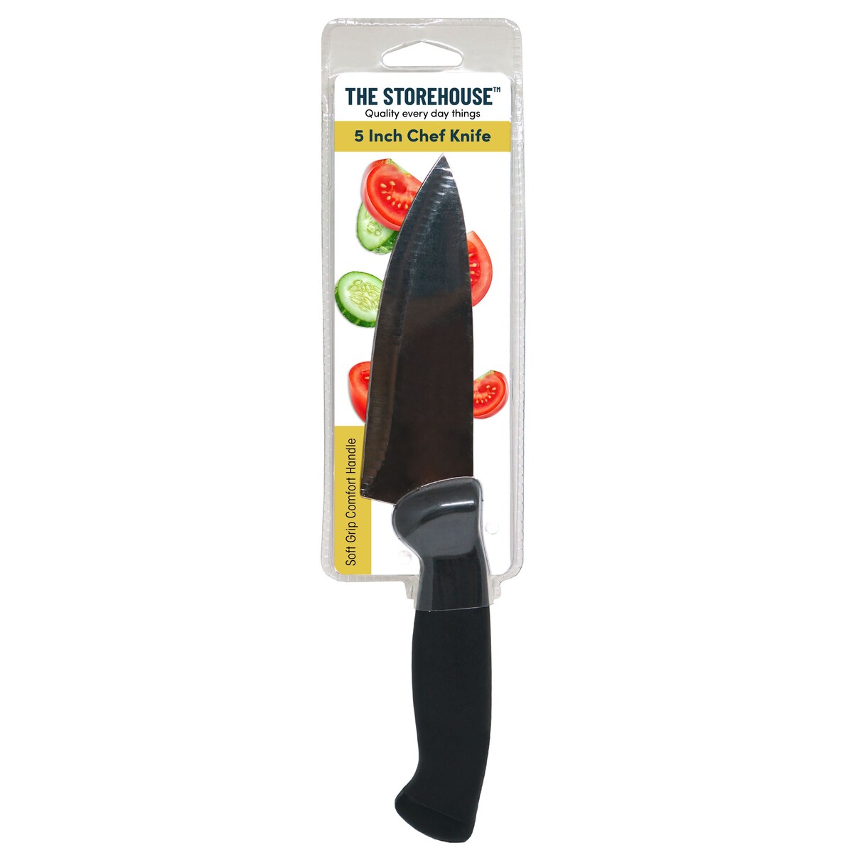 The Storehouse 5-inch Mini Chef Knife - Black