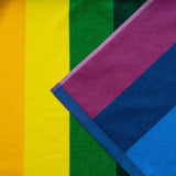The Welhome 2-Piece Over the Rainbow Beach Towel Set - 40" x 72"