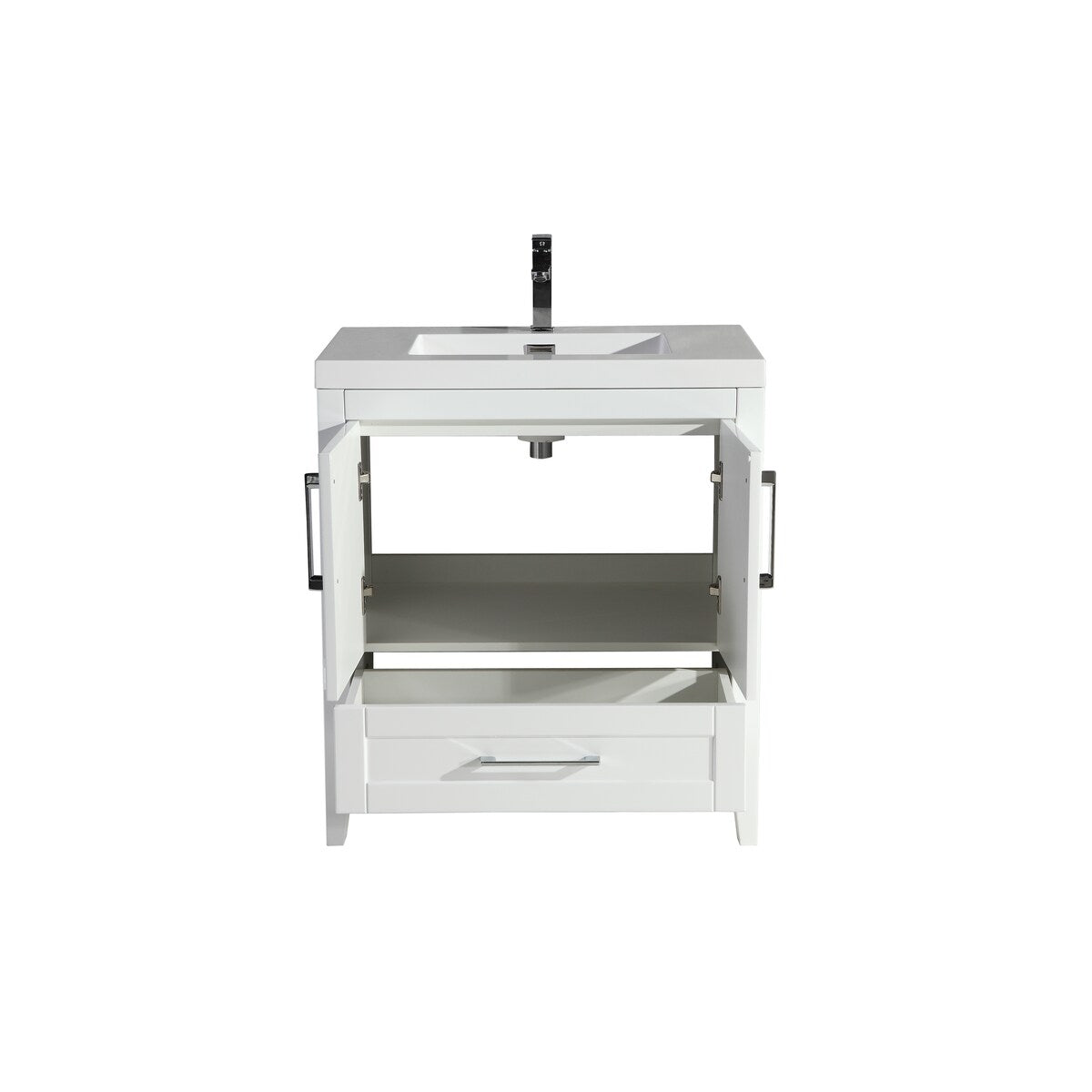 The Willow Collection 30 Inch Modern Bathroom Vanity