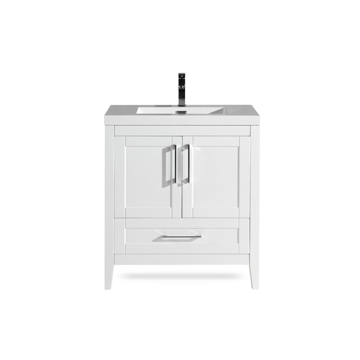 The Willow Collection 30 Inch Modern Bathroom Vanity