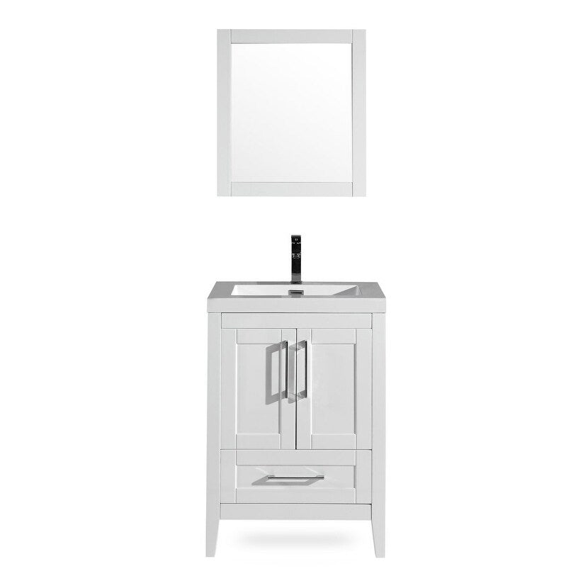 The Willow Collection 30 Inch Modern Bathroom Vanity