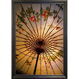 The Wood Umbrella-HARMSC53528 Print 14.5"x9.75" by Harold Silverman - Msc.