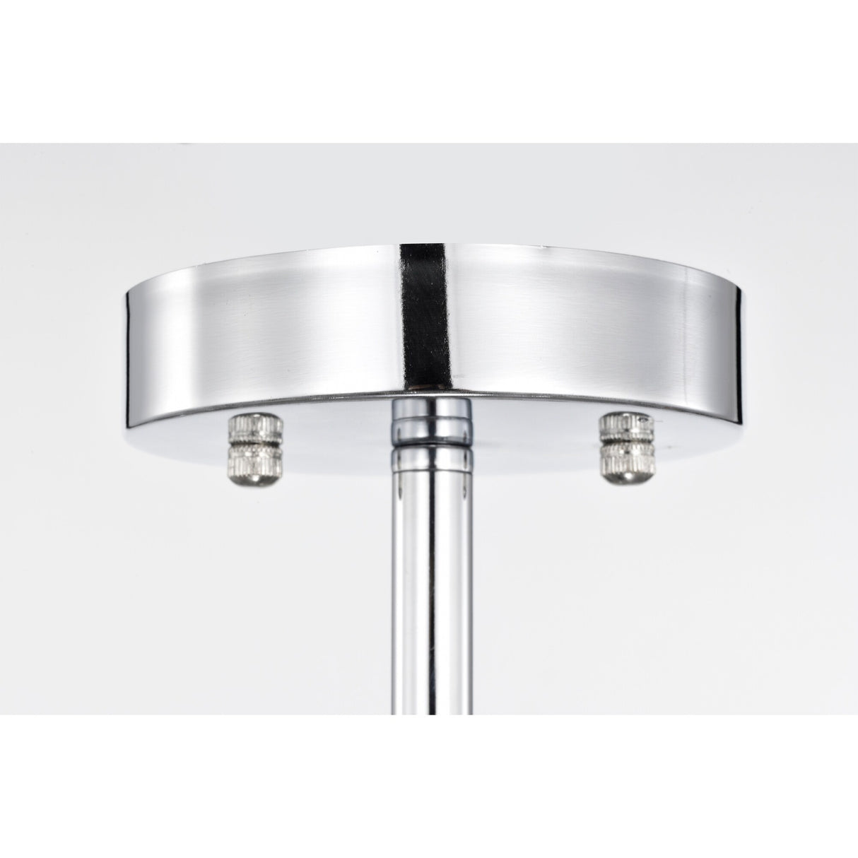 Theofy 18 Inch Glam-Modern Drum Shade Semi Flush Mount 3-Light