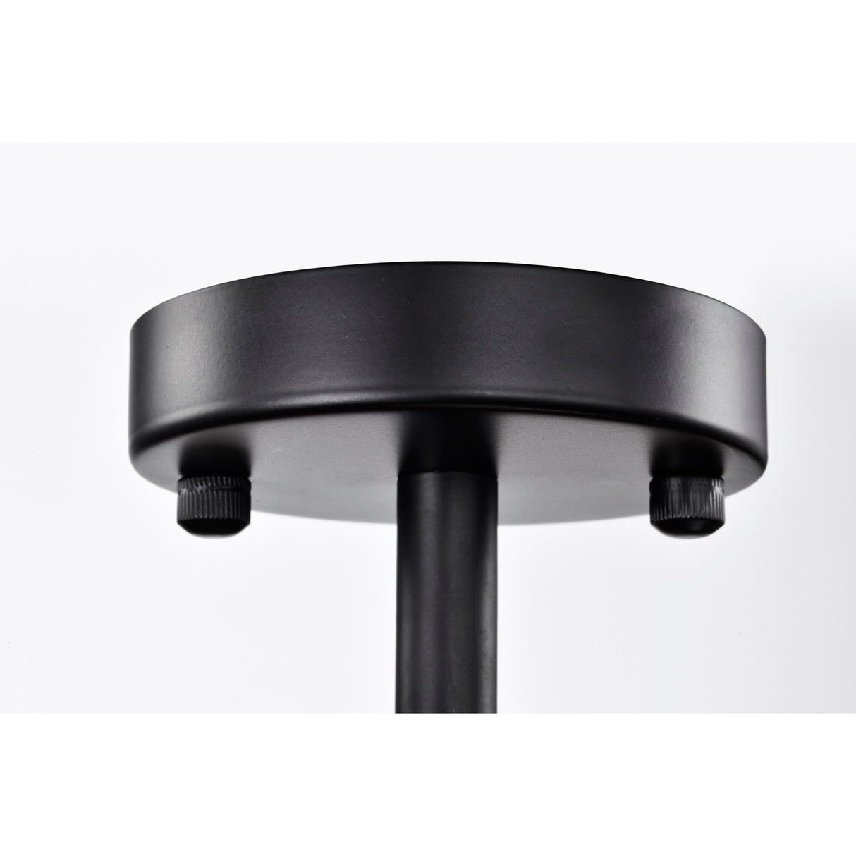 Theofy 18 Inch Glam-Modern Drum Shade Semi Flush Mount 3-Light