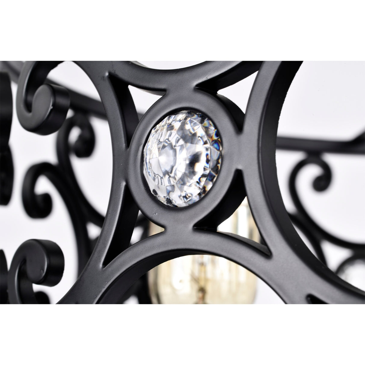 Theofy 18 Inch Glam-Modern Drum Shade Semi Flush Mount 3-Light