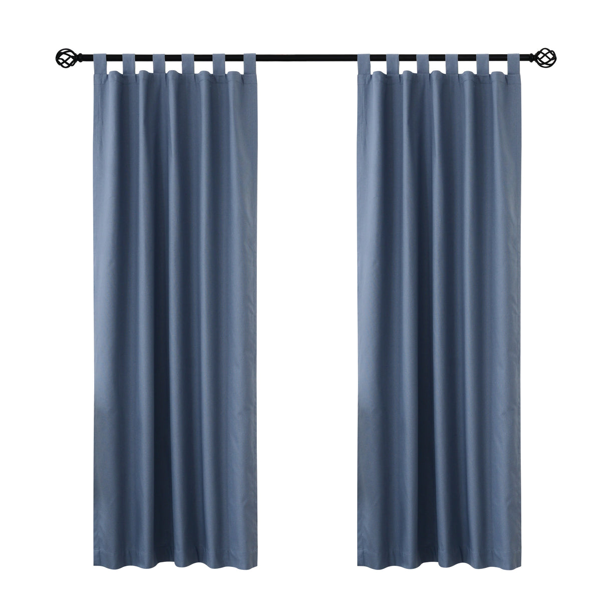 ThermaLogic Weathermate Insulated Cotton Tab Top Curtain Panel - Pair