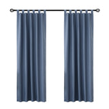 ThermaLogic Weathermate Insulated Cotton Tab Top Curtain Panel - Pair