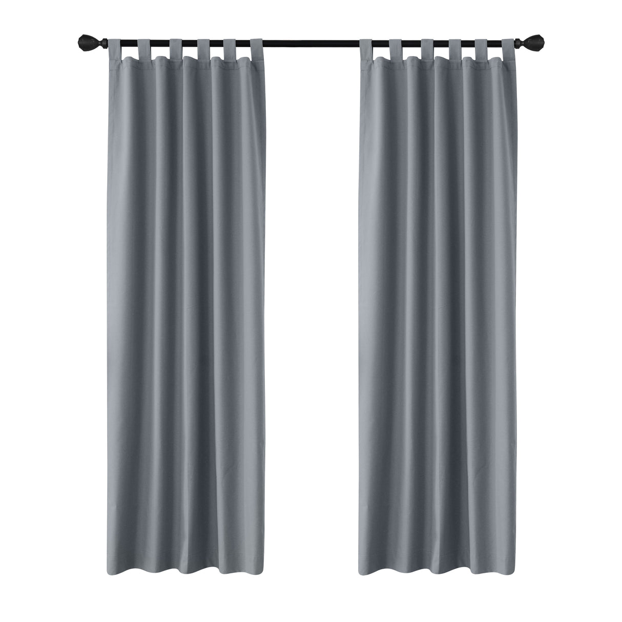 ThermaLogic Weathermate Insulated Cotton Tab Top Curtain Panel - Pair