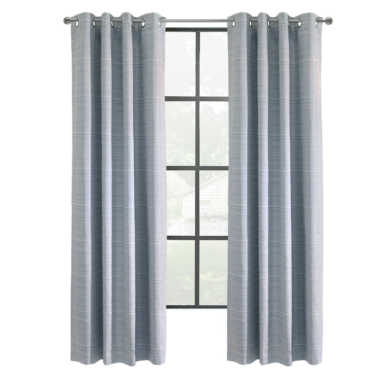 Thermaplus Solstice Total Blackout Grommet Top Contemporary Curtain