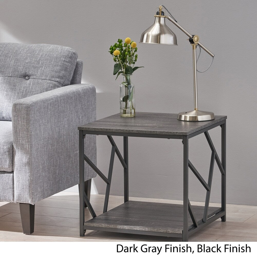 Thicket Industrial Modern Coffee Table by Christopher Knight Home