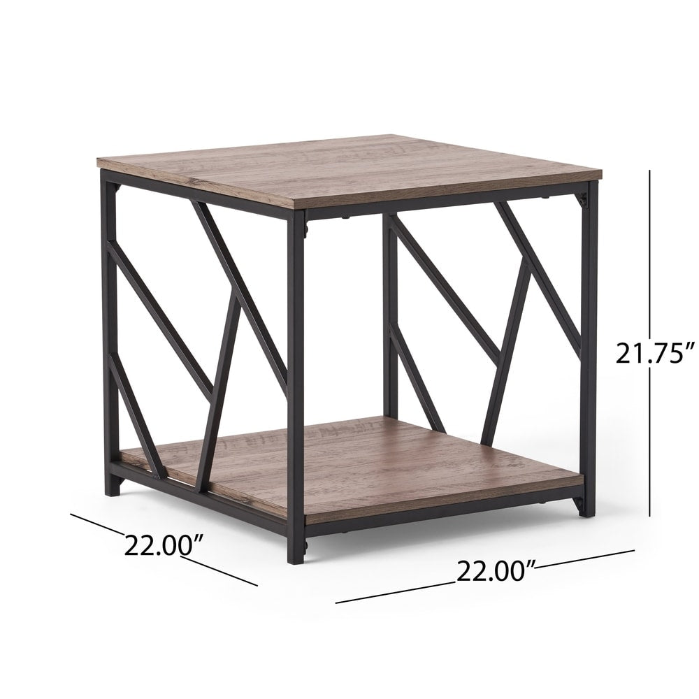 Thicket Industrial Modern Coffee Table by Christopher Knight Home